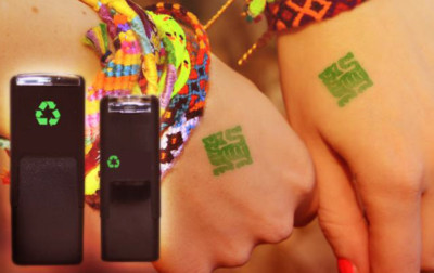 Gummistempel Hand Nachtclubs Kneipen Festivals 28mm Kreis C30 individuell personalisiert