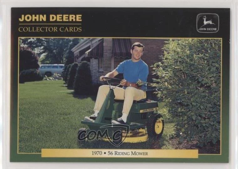 1995 Upper Deck John Deere Collector Cards 56 Riding Mower 32 3c7