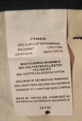 Dickies Navy Core Work Pants Men 34x30 Resists Wrinkles Regular Fit Straight Leg - Picture 9 of 12