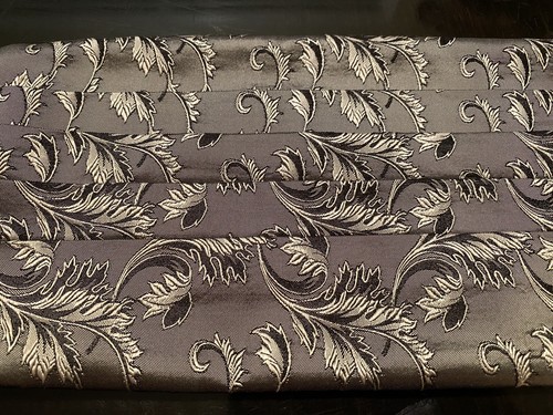 Robert Talbott Protocol Pure Silk All Size Floral Cummerbund & Bow Set 3 Pc - Picture 5 of 12