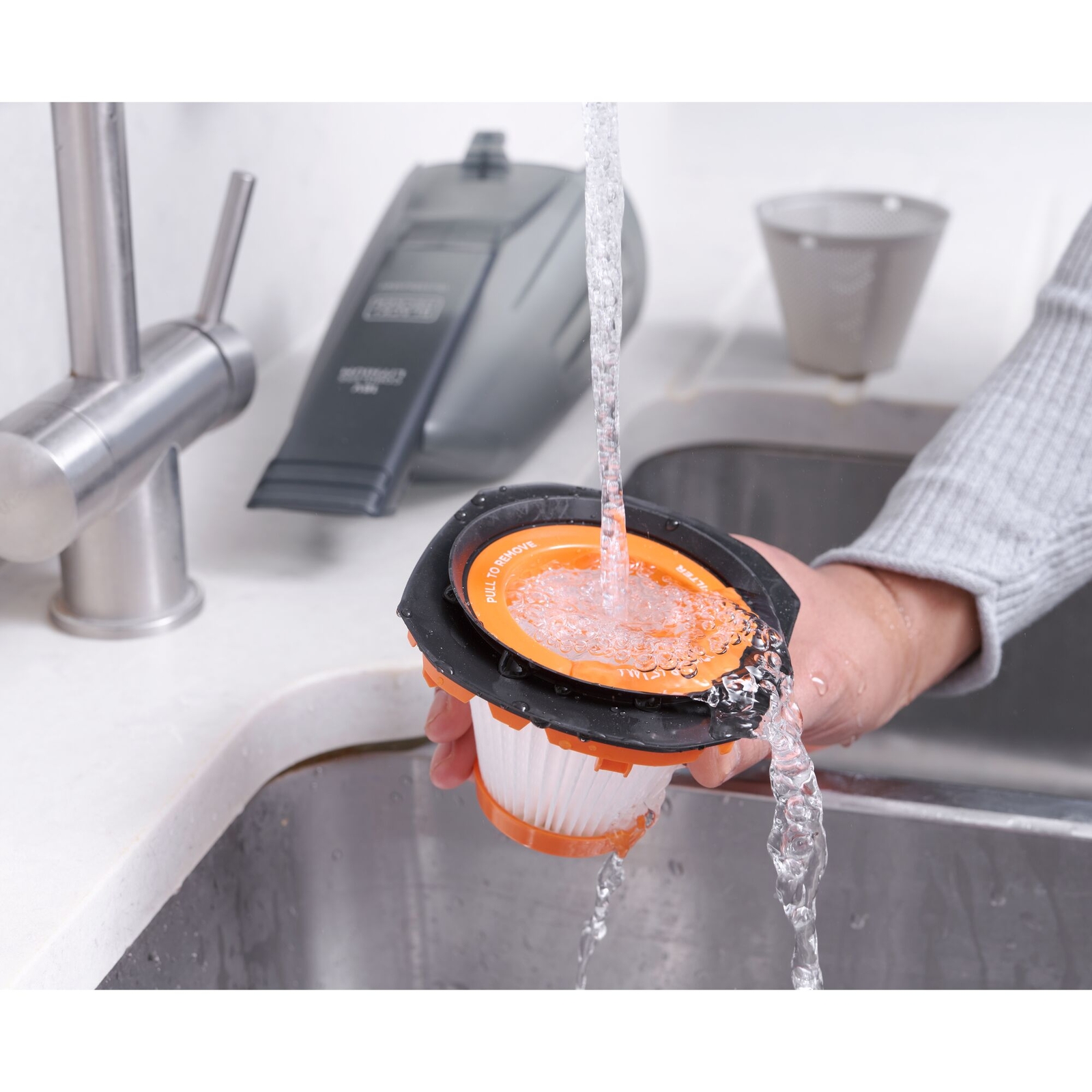 BCHV001B-XJ Aspiratrice a Mano PowerConnect Senza Batteria Ni Caricabatterie