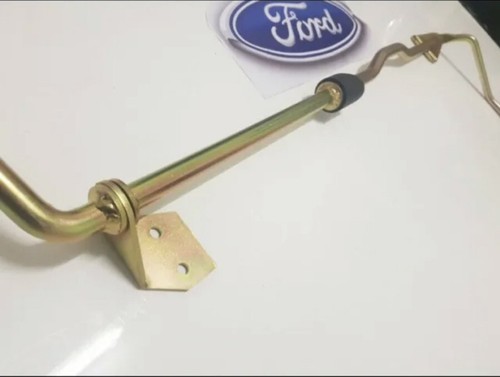 FORD XY GT V8 CONJUNTO MANUAL DE ENLACE ACELERADOR TOPLOADER DORADO ZINC 351 XW ZD - Imagen 3 de 3