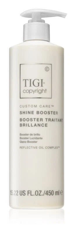 🔥 TIGI Copyright Custom Care Shine Booster Leave-in Serum Soft & Shiny 450ml 🔥