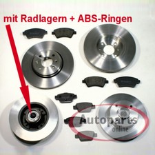 Für Citroen C4 Coupe - Bremsen ABS Bremsscheiben Bremsbeläge für vorne hinten