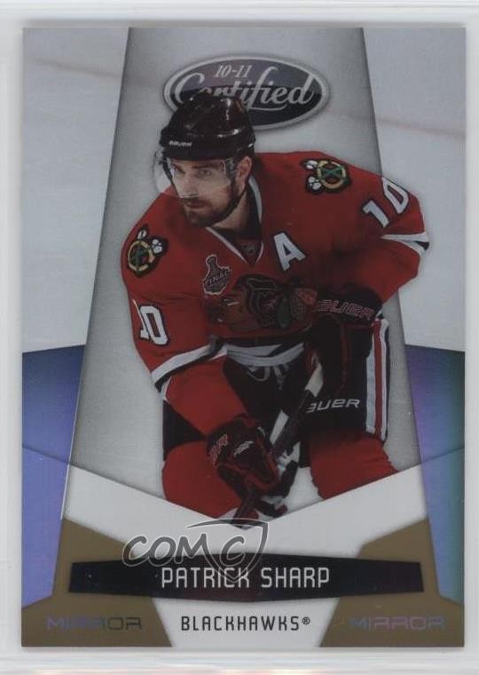 2010-11 Certified Mirror Gold 24/25 Patrick Sharp #35 2d8