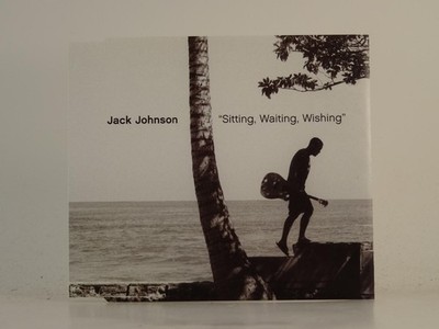 JACK JOHNSON SITTING WAITING WISHING (H1) 1 Track Promo CD Single including Pict