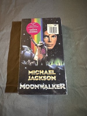 Michael Jackson Moonwalker VHS Sealed