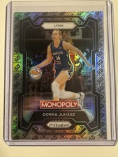 Minn Lynx Dorka Juhasz 2024 Panini Silver Prizm Monopoly ‘GO’ Parallel SSP #25