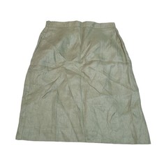 VTG Talbots 100 Irish Linen Skirt Size 10 Classic Lagenlook Career Office Tags