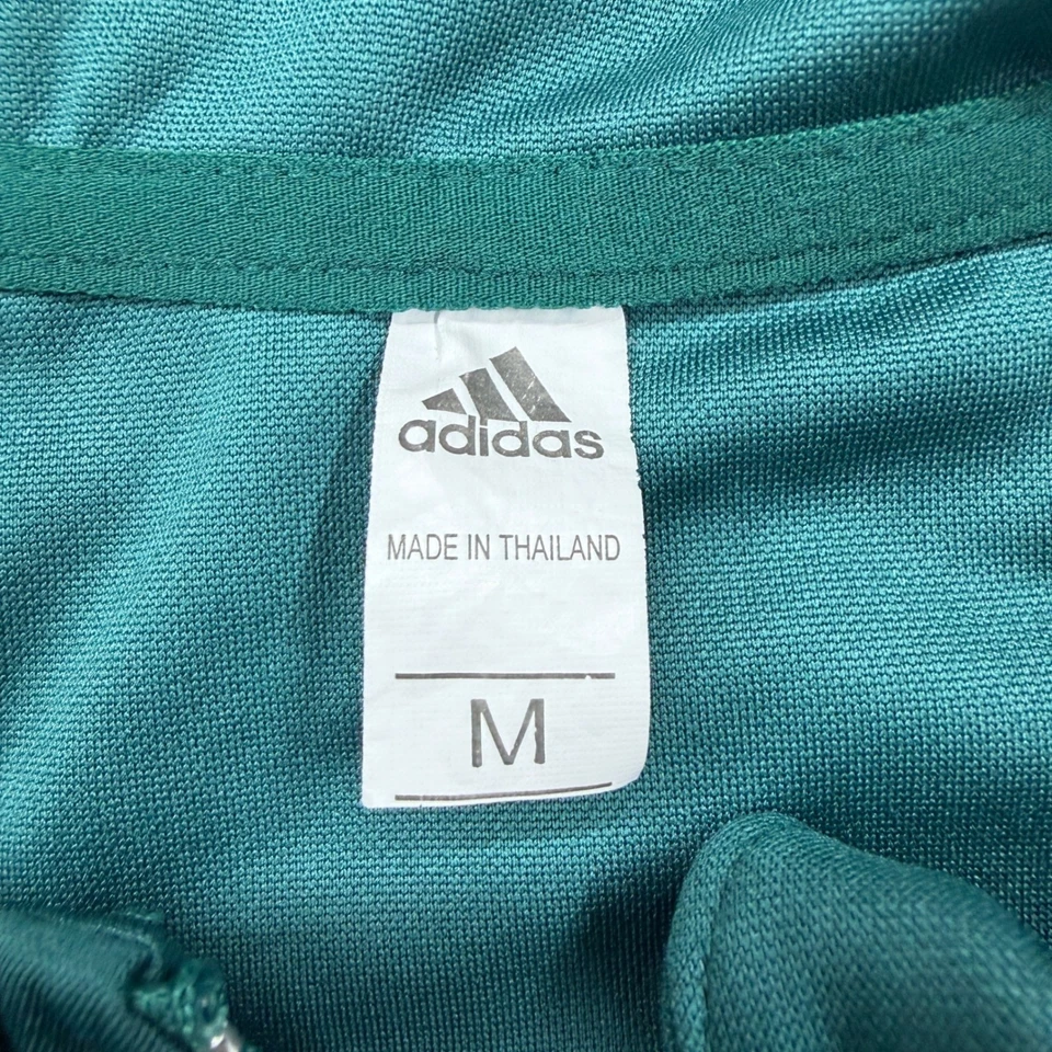 Men's Adidas Arsenal FC Emirates Fly Better 1/4 Zip Track Jacket Green Size M - Image 3 of 4