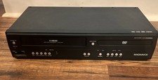 Magnavox DV220MW9 VHS/DVD Tested Working NO REMOTE 