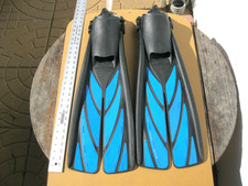 Atomic Aquatics Split Fins Open Heel W/ Spring Straps Size XL