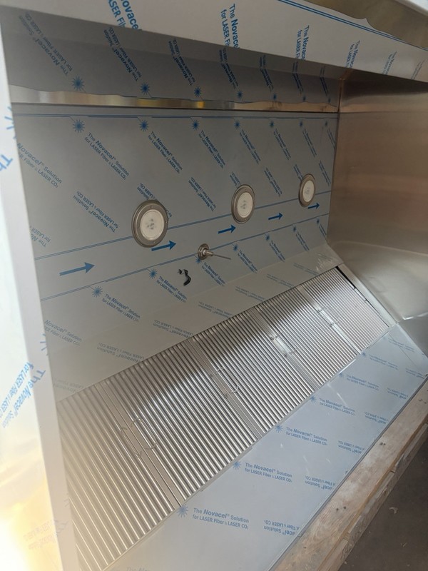 CaptiveAire Systems 6030 ND-2WI Wall Canopy Commercial Kitchen Exhaust Hood