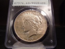 MS 60 Graded Peace Dollars (1921-1935) for sale | eBay