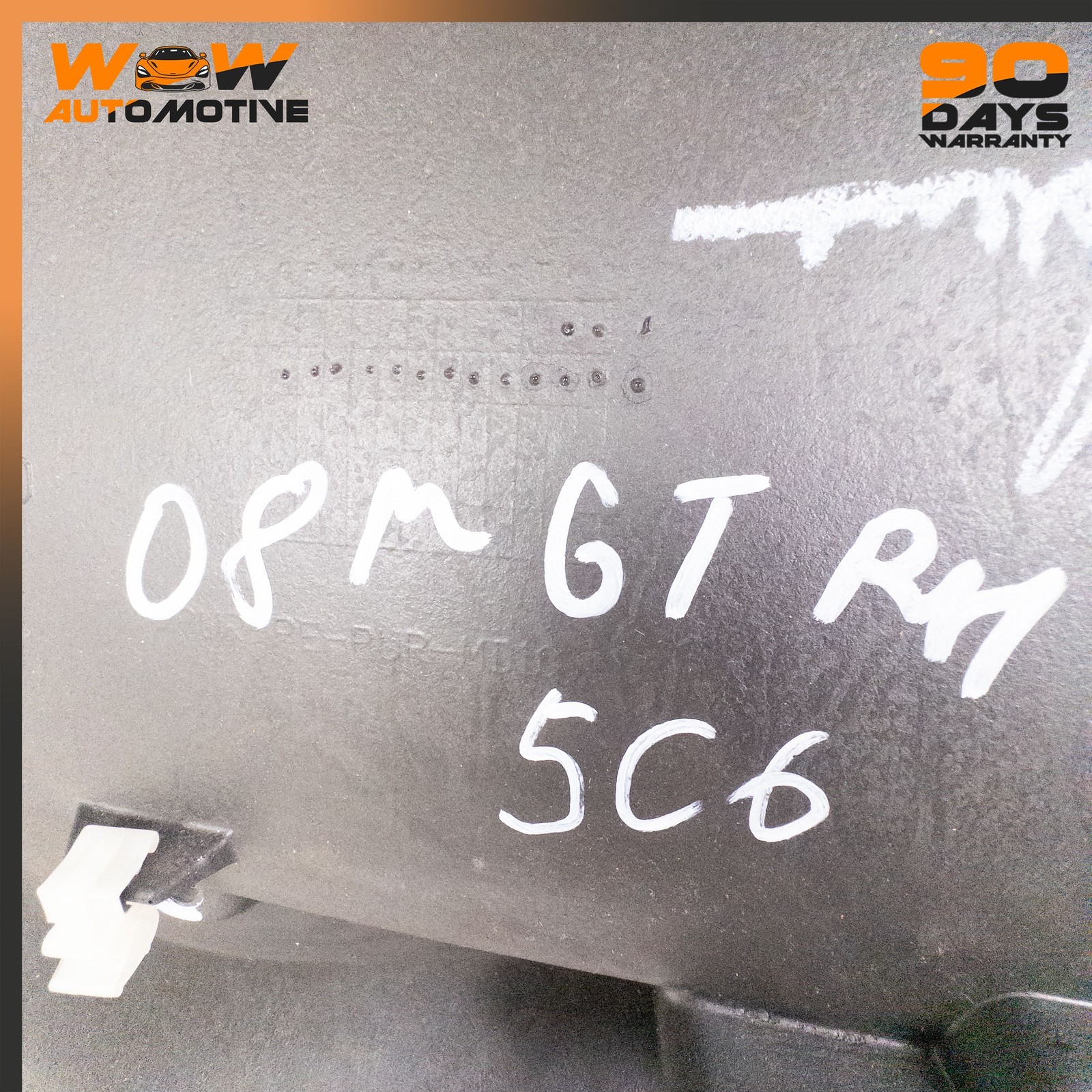 08-13 MASERATI GRANTURISMO FRONT RIGHT PASSENGER SIDE DOOR PANEL MOULDING OEM