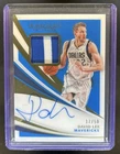 2020-21 Panini Immaculate David Lee Patch Auto Autograph #/50 Mavericks