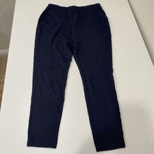 J Jill Ponte Leggings Navy Large