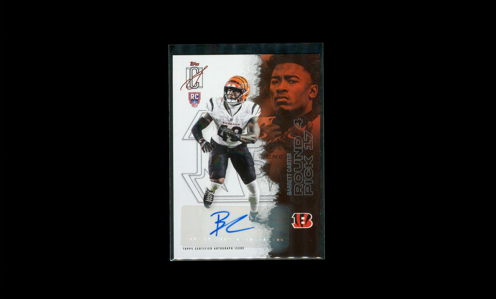 2025 Topps Signature Class #199 Barrett Carter RC Autograph