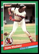 Dave Winfield 1991 Donruss #468 Angels MLB READ FREE SHIPPING AutographDen