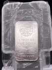 1oz .999 Silver Engelhard Globe Sealed Bar