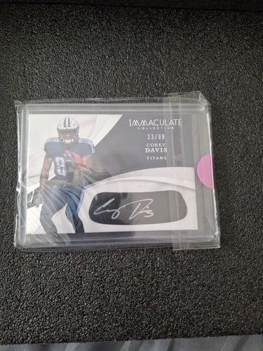  Corey Davis RPA IMMACULATE COLLECTION 