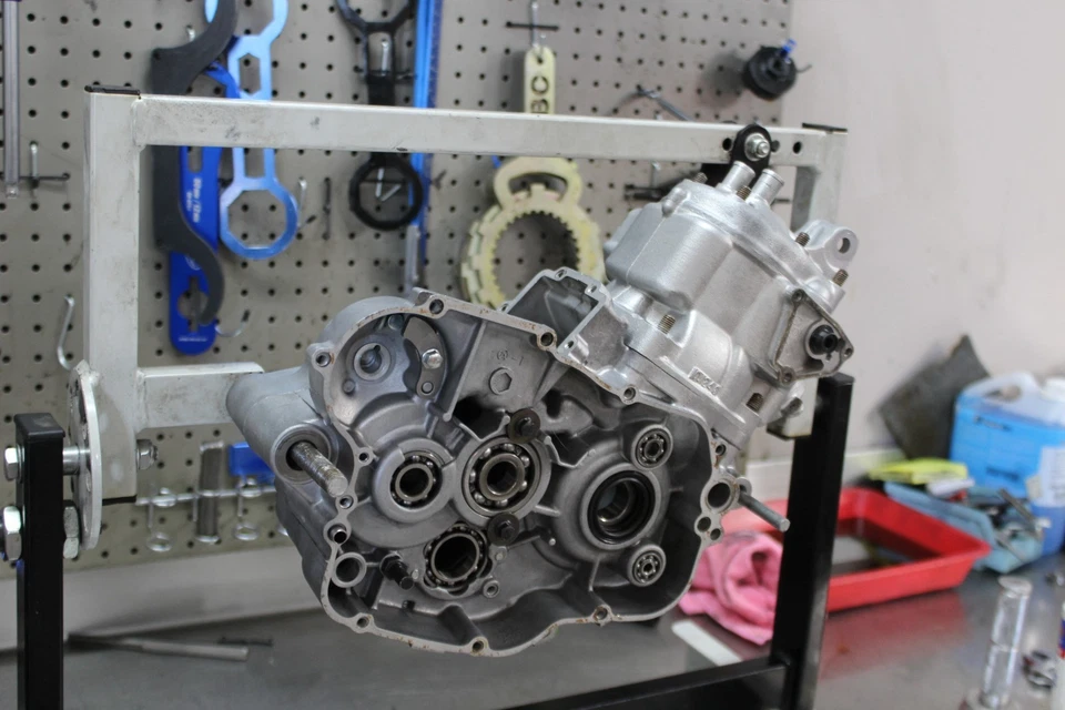 90-08 HONDA CR125 Engine Rebuild Service Complete Bottom Top End Vapor Blast Foto 2 de 4