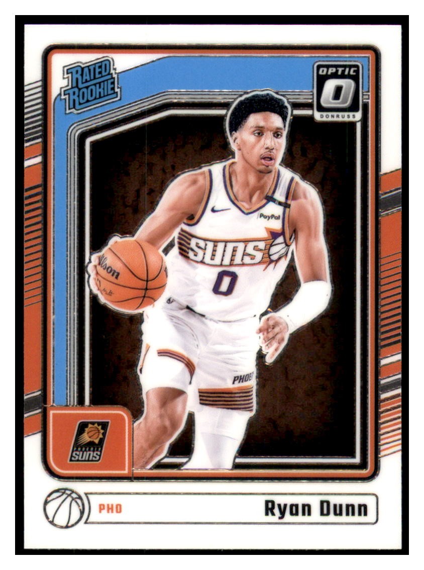 Ryan Dunn 2024-25 Donruss Optic RC #279 Phoenix Suns
