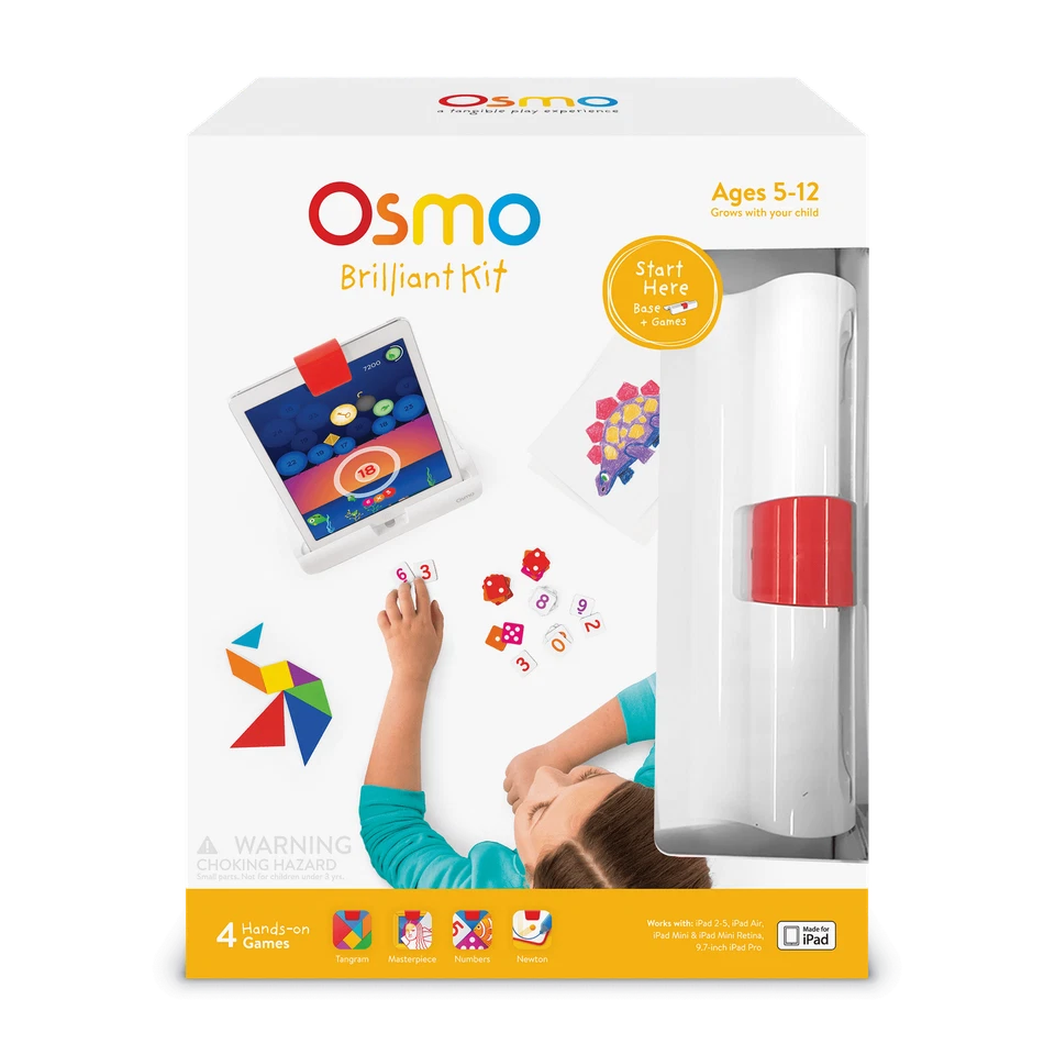 Osmo Brilliant Kit for Ipad Hands on Games, Masterpiece Base, 901-00003 - Image 2 of 4