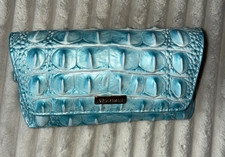 Brahmin Elora Glasses Sunglasses Case Aqua EUC