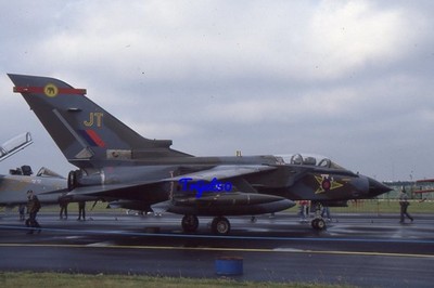35mm Aircraft Slide Tornado ZA562 RAF 27 Squadron Boscombe Down 1990