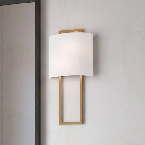 Crystorama Fremont 21" High Vibrant Gold Wall Sconce - Picture 1 of 8