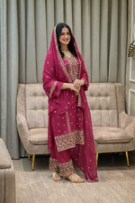 Salwar Kameez Indian Pakistani ReadyMade Party Wear Eid Bollywood Plazzo Suit