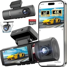 Gilikvhom Dash Cam for Cars 3.2 inch Dash Camera