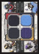2013 TOPPS MUSEUM DEANDRE HOPKINS QUAD AUSTIN PATTERSON HUNTER RC 69/75