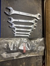 Craftsman 6 Piece Opening Wrench Set Vintage Made In USA