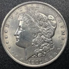 1901 Morgan Silver Dollar $1 Choice AU+ Cleaned Better Date