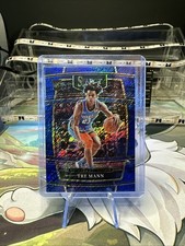 2021-22 Panini Select - Concourse Tre Mann #36 Blue Shimmer Prizm (RC)