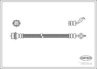 Corteco 19033076 Bremsschlauch Hinten Links Rechts FüR Toyota