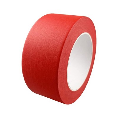 2 Inch Red Wide Masking Tape, Painters Tape for 2 X 55 Yard, 