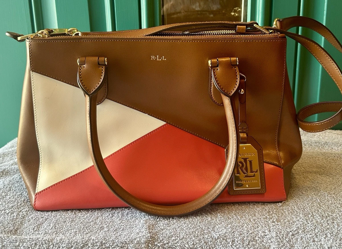Lauren Ralph Lauren Satchel/Top Handle Bag Red Bags & Handbags for