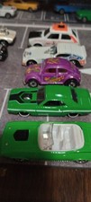 Hot Wheels Lot Of 10 Some Vintage Mopar Vw Funny Car Cuda Police