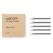 Wacom Pro Pen 3 Rubber Nibs, 5 Pieces, ACK253010Z for pen tablets and display t