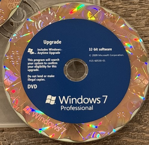 Microsoft Windows 7 Professional (UPGRADE) 32 & 64 Bit DVDs With Product Key - Picture 11 of 15