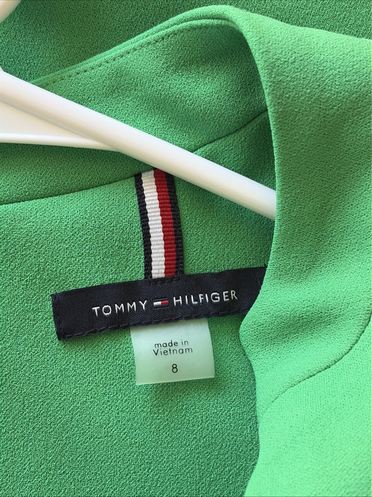 Tommy Hilfiger Spring Easter Solid Green Short Sl… - image 6