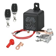 Interruptor Remoto Desconexi n Bater a Kill Switch Para Coche Cami n DC12V 200A
