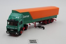 Herpa Iveco TurboStar pianale/telo semi "Konz" 1/87/H27820