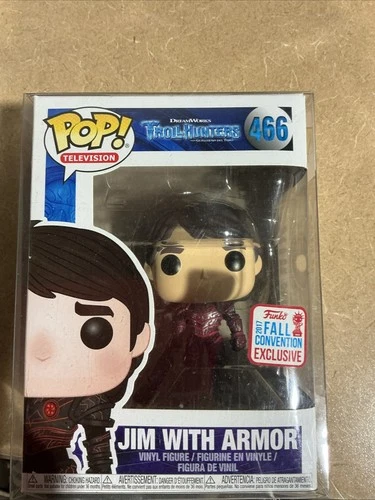 funko pop! Television. Jim With Armor #466. 2017 Fall Convention Exclusive!