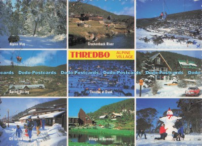 D297994 Thredbo. Alpendorf. Alpenweg. Nucolorvue Productions. Multi View