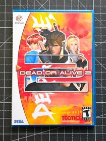 Dreamcast Dead or Alive 2 Version 2 Your Choice of Custom Case NO Game or Manual