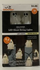 Halloween LED Ghost String Lights